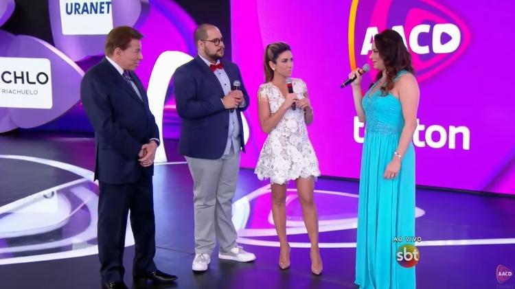 Silvio, Tiago, Patrícia e Silvia Abravanel no Toleton 2015