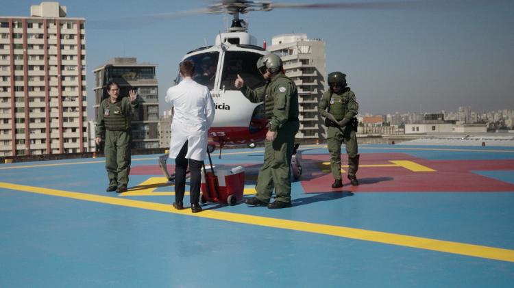 Transporte de órgãos para transplante pode ser feito por helicópteros Transporte de órgãos para transplante pode ser feito por helicópteros