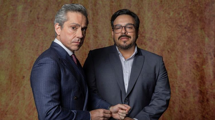 Marco Aurélio (Alexandre Nero) e Freitas (Luis Lobianco) em 'Vale Tudo' Marco Aurélio (Alexandre Nero) e Freitas (Luis Lobianco) em 'Vale Tudo'