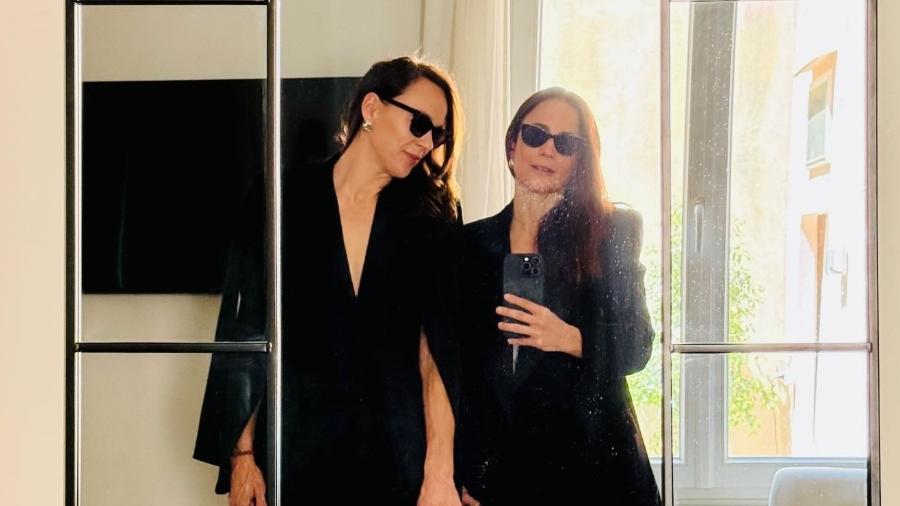 Renata Brandão e Alice Braga estão juntas desde o fim de 2023 Renata Brandão e Alice Braga estão juntas desde o fim de 2023