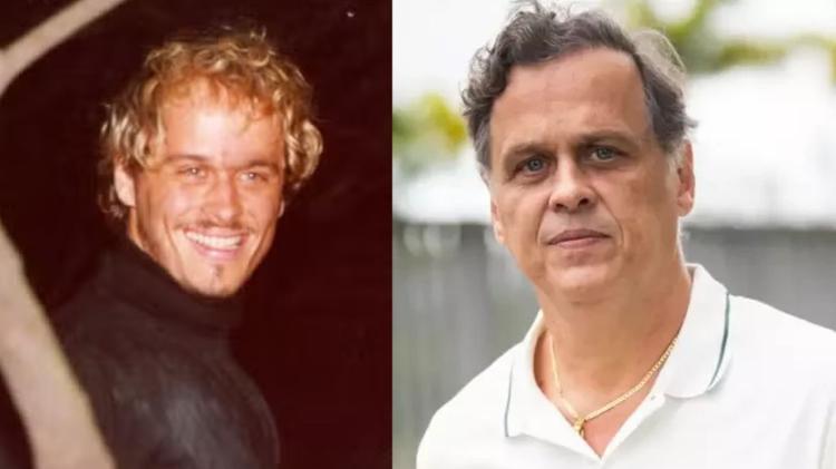 Guilherme Fontes em 'A Viagem' e atualmente Guilherme Fontes em 'A Viagem' e atualmente