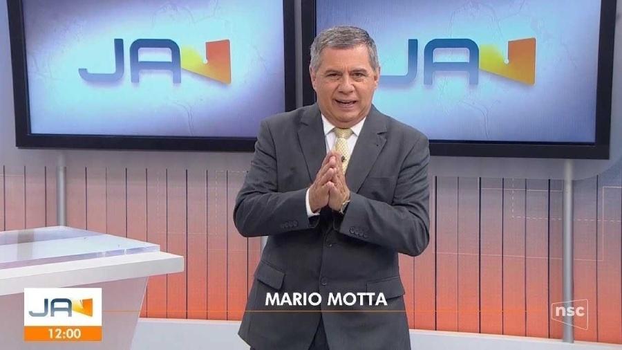 O jornalista Mário Motta - Reprodução/ TV Globo