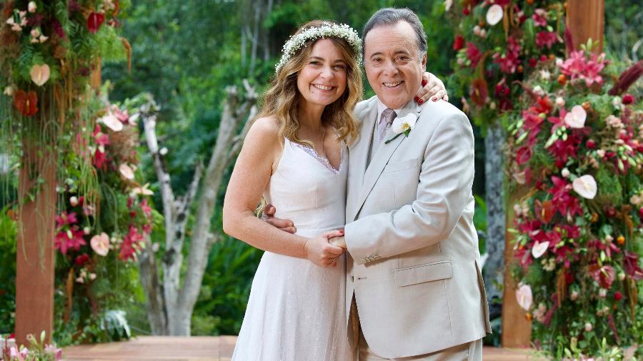 Filipa (Claudia Abreu) e Abel (Tony Ramos) em "Dona de Mim" - Manoella Mello/Globo