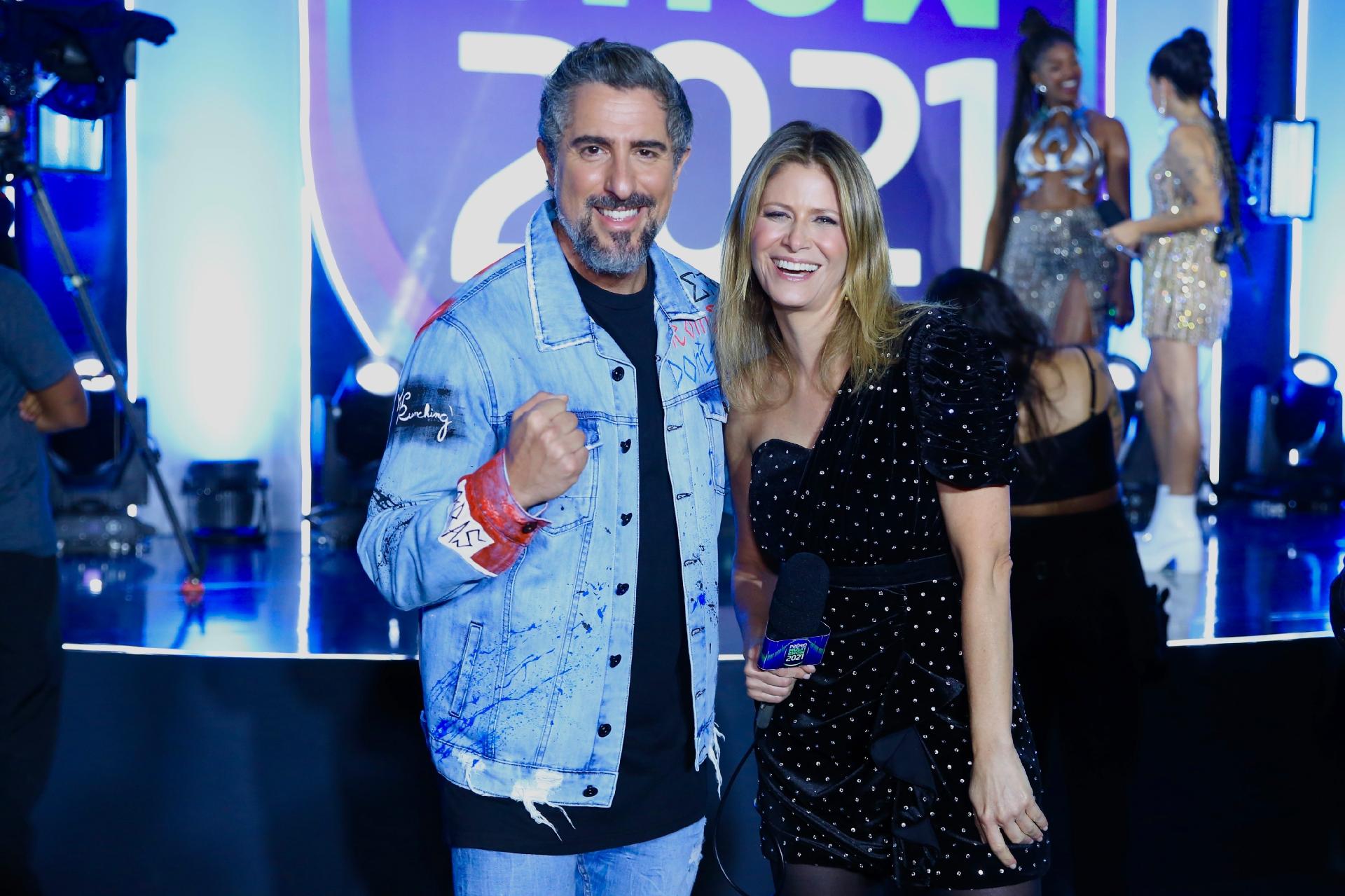 Marcos Mion chega ao "Prêmio Multishow" - Roberto Filho/Brazil News