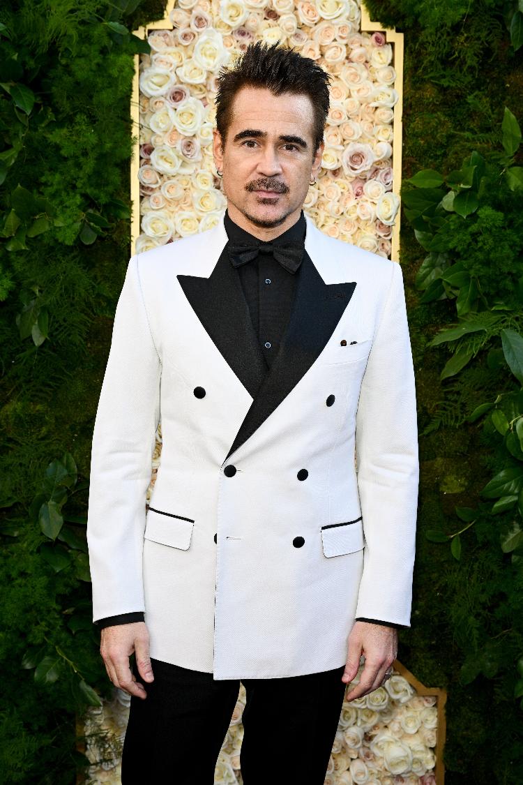 Colin Farrell no Globo de Ouro 2025