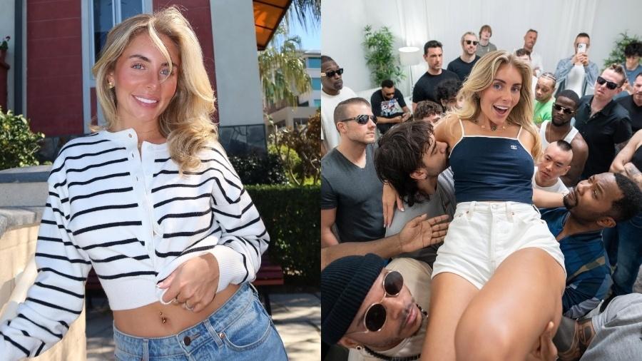 Boonie Blue foi expulsa do OnlyFans após transar com mais de mil homens - Reprodução/Instagram