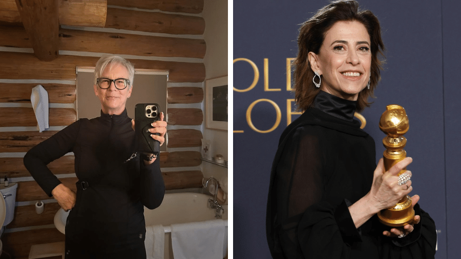 Jamie Lee Curtis elogiou "Ainda Estou Aqui", filme que rendeu Globo de Ouro para Fernanda Torres