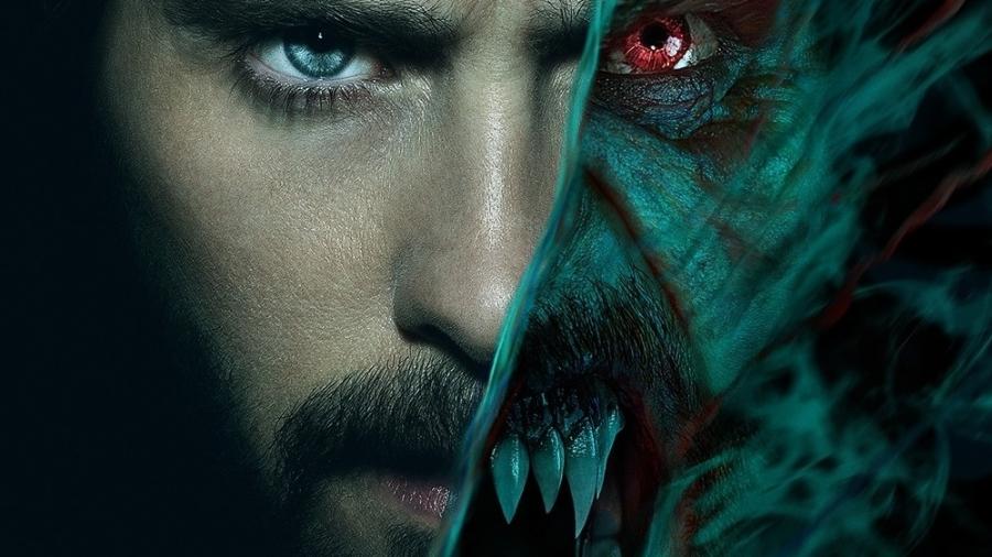 Cartaz de "Morbius", novo filme da Marvel estreando nos cinemas brasileiros - Sony Pictures/Divulgação