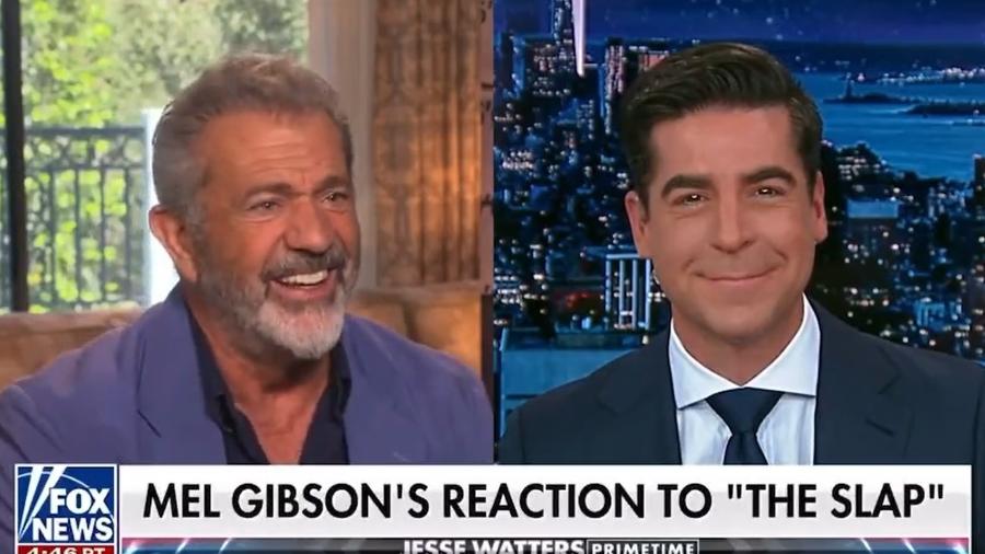 Mel Gibson teve entrevista interrompida na Fox News - Reprodução/Fox News