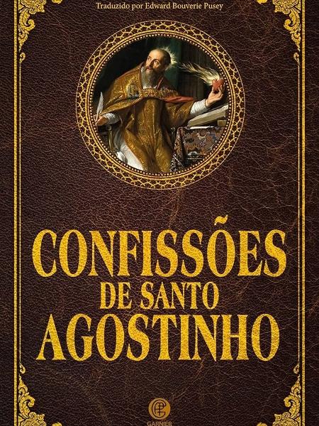 Capa de "Confissões de Santo Agostinho" Capa de "Confissões de Santo Agostinho"