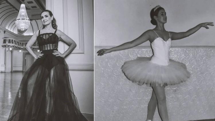 Fátima Bernardes não esconde sua paixão pela dança, que consolidou sua primeira carreira Fátima Bernardes não esconde sua paixão pela dança, que consolidou sua primeira carreira