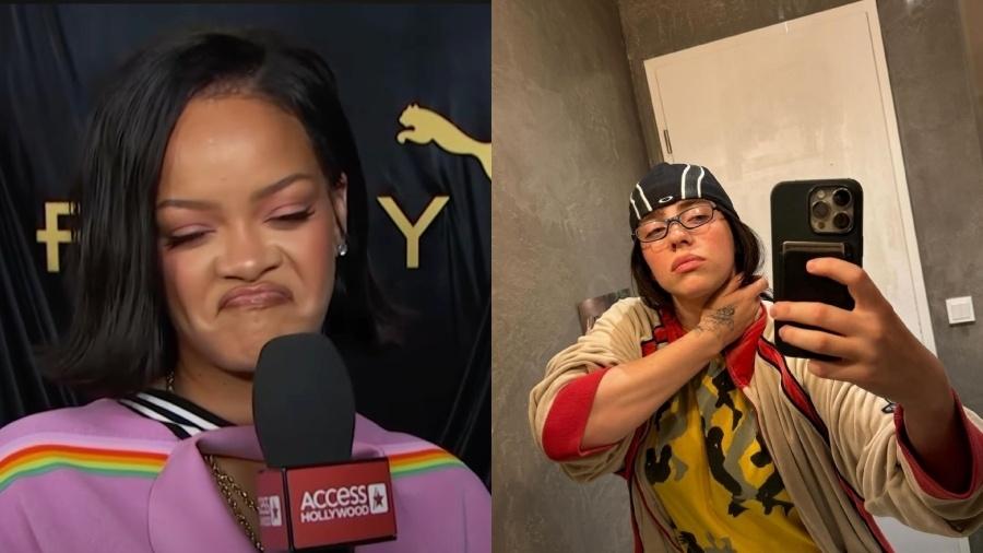 Rihanna sonha em colaborar com Billie Eilish