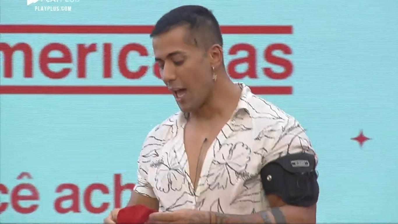 A Fazenda 2021: Tiago Piquilo retorna para sede - Reprodução/Playplus