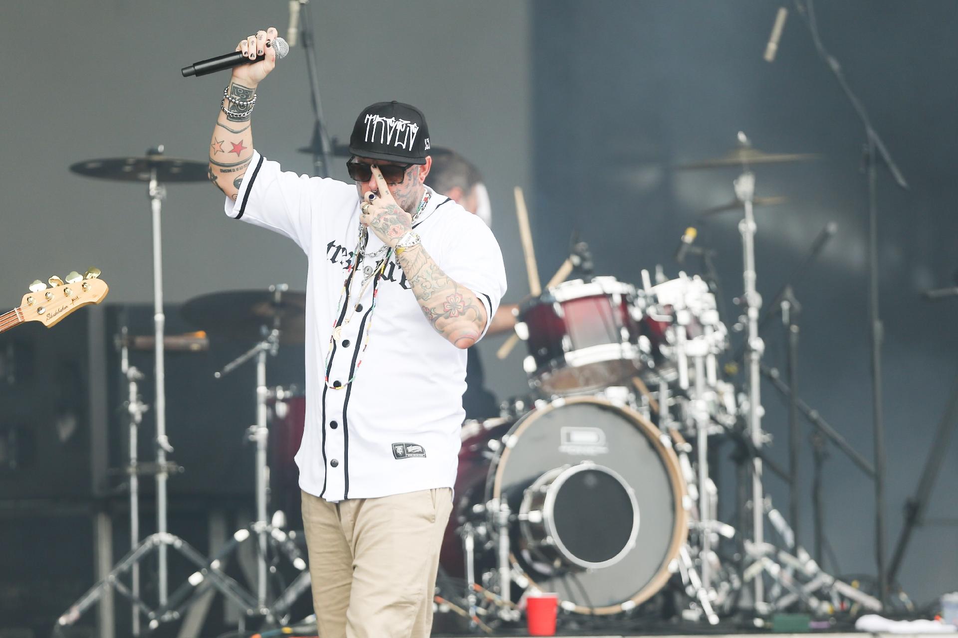 Tico Santa Cruz comanda o Detonautas no Lollapalooza Brasil - Rubens Cavallari/Folhapress