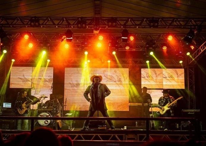 Conrado e Aleksandro em show de Tijucas do Sul - Reprodução/Instagram