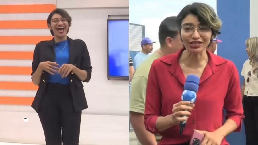 Soyara Almeida trabalha na TV Guará, afiliada da RedeTV! em Caxias, no Maranhão