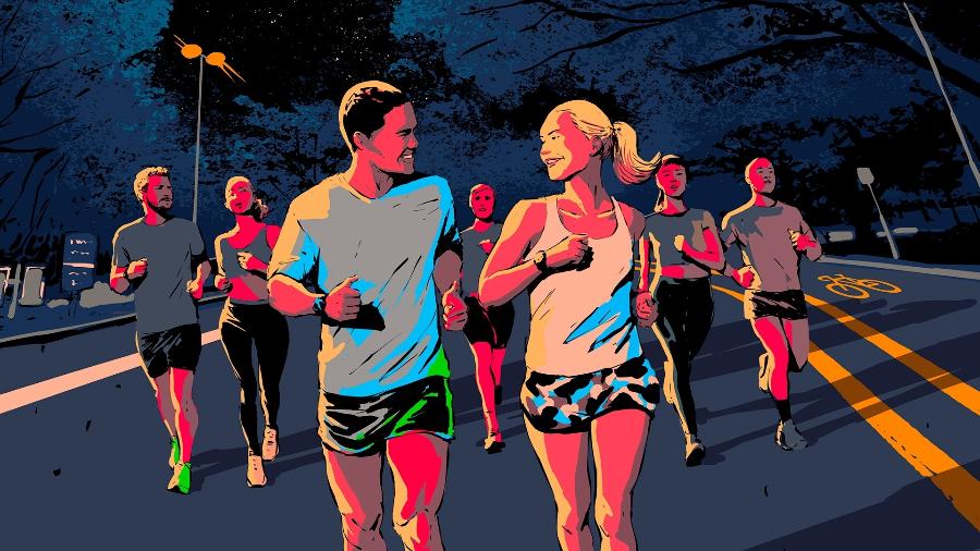 Montei no gostoso após corrida no parque Ibirapuera