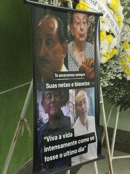 José Santa Cruz recebe homenagem dos familiares - Rogério Fidalgo/ AGNEWS