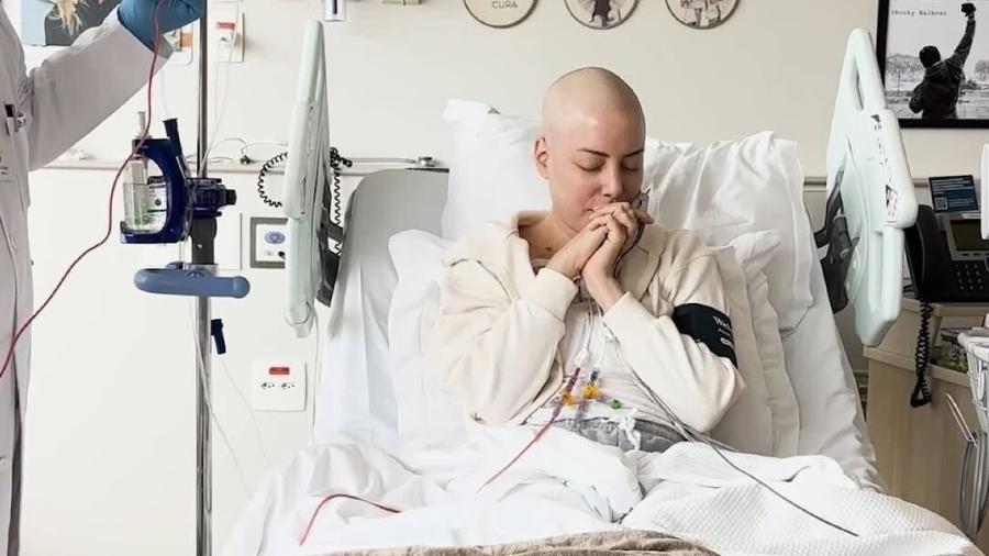 Fabiana Justus recebeu diagnóstico de leucemia há um ano Fabiana Justus recebeu diagnóstico de leucemia há um ano