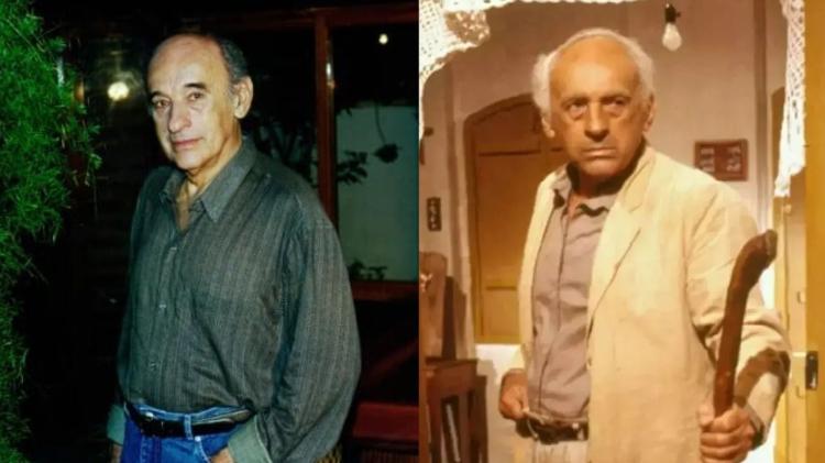 Sebastião Vasconcelos em 'Vale Tudo' e em 'Tieta' Sebastião Vasconcelos em 'Vale Tudo' e em 'Tieta'