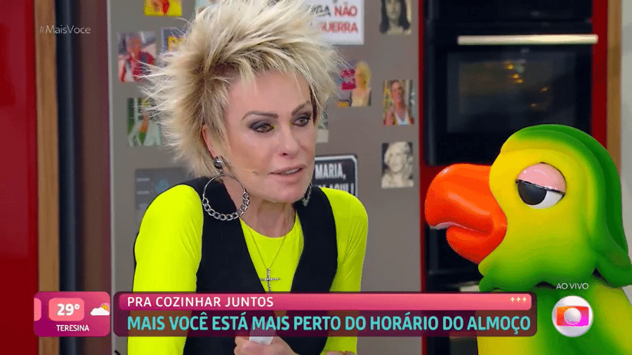 Ana Maria Braga se emocionou ao lembrar do personagem interpretado por Tom Veiga, que morreu em novembro de 2020 - Reprodução/TV Globo