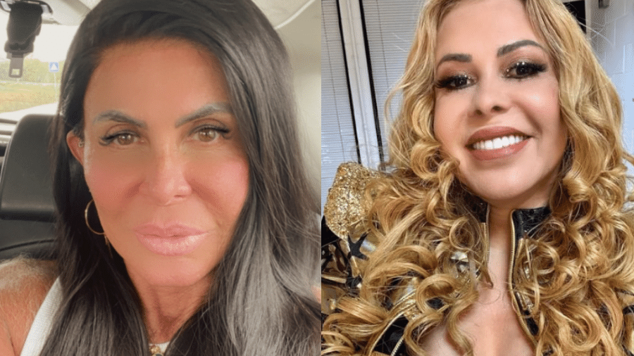 Gretchen passou anos sem gostar de Joelma depois de briga no início da carreira da ex-Calypso, segundo conta a Rainha do Bumbum 