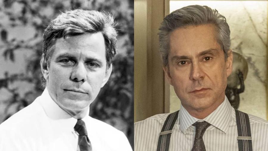 Reginaldo Faria e Alexandre Nero como Marco Aurélio em "Vale Tudo" - Bazílio Calazans/Léo Rosário/Globo