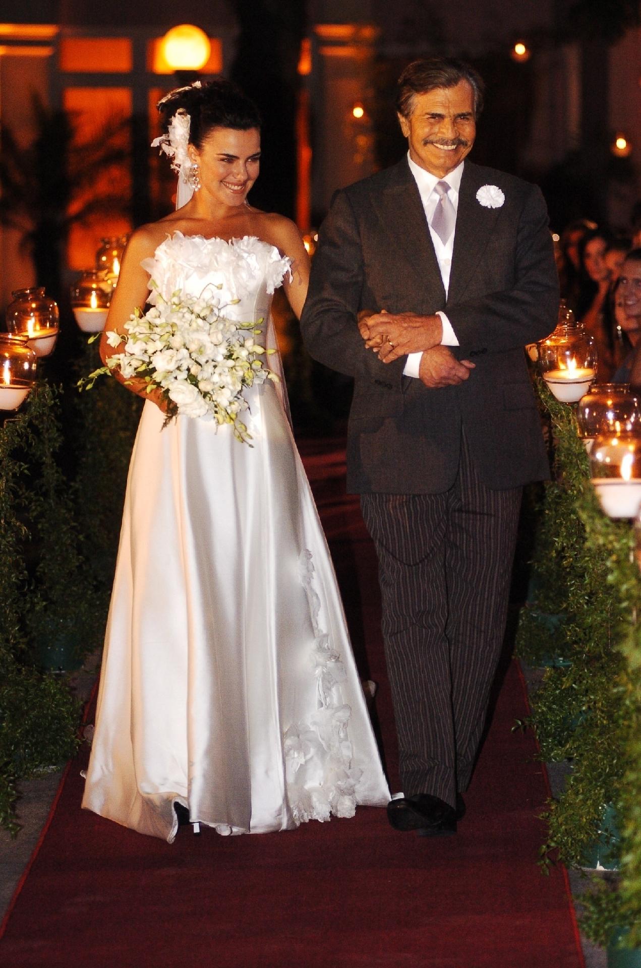 Novela "Páginas da Vida": Tide (Tarcísio Meira) e Olívia (Ana Paula Arósio) - Renato Rocha Miranda/Divulgação