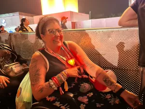 'Ser feliz': Ela trocou internação por show de Ed Sheeran no Rock in Rio