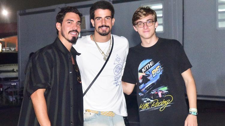 Gabriel David, Enzo Celulari e Joaquim Huck no último dia de Rock in Rio 2024