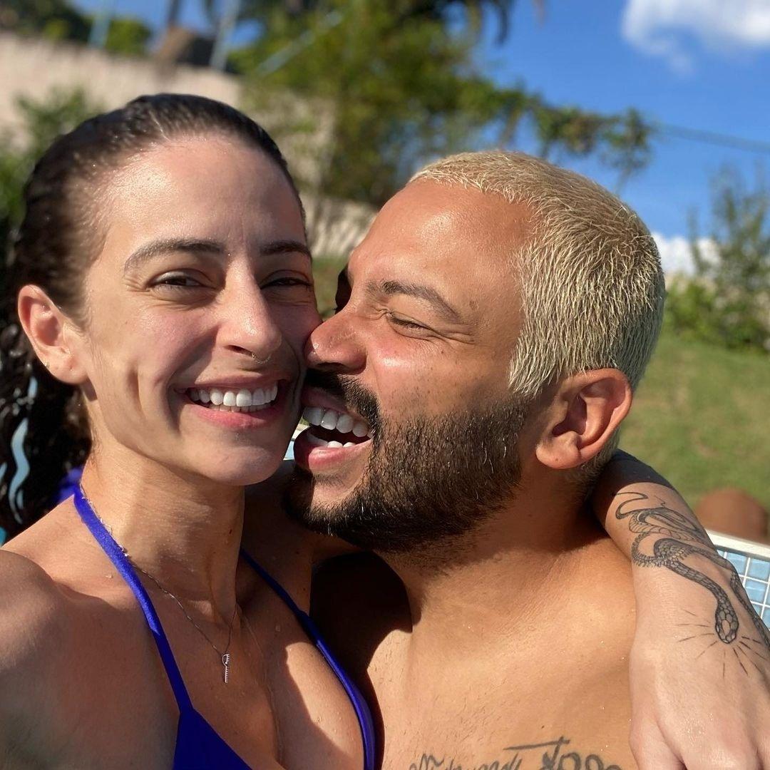 Projota e Tamy Contro - Reprodução/Instagram