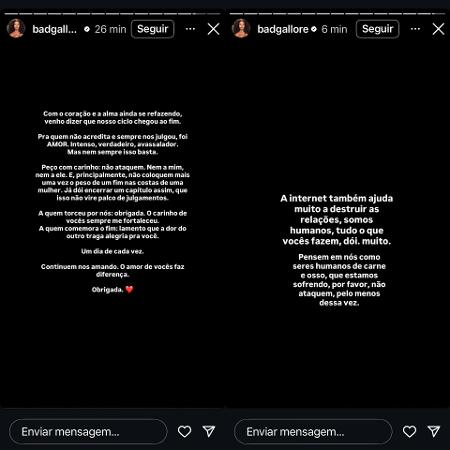 Lorena Maria publicou um comunicado sobre o término com MC Daniel
