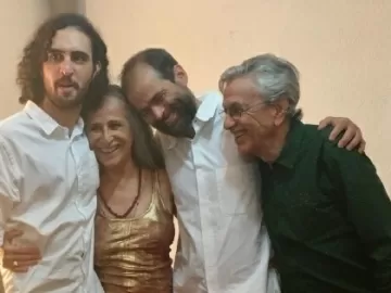 Caetano Veloso resgata cliques raros no aniversário de primogênito