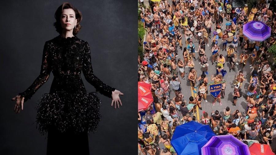 Bloco em homenagem a Fernanda Torres é multado em SP 