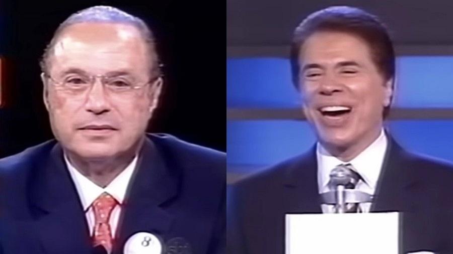 Apresentador levou nomes da política para participar do Show do Milhão em 2001 - Reprodução/SBT 