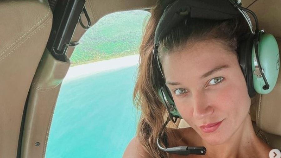 Gabriela Pugliesi gerou nova polêmica com publi em helicóptero na Bahia - Reprodução/Instagram