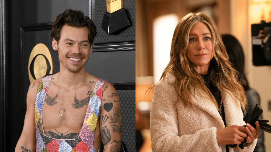 Harry Styles e Jennifer Aniston estariam se conhecendo melhor - Reprodução