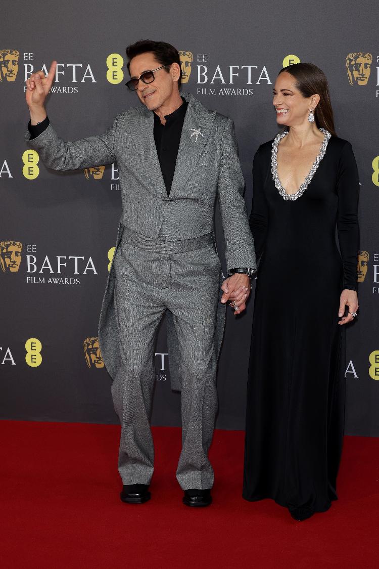 Robert Downey Jr. e Susan Downey no Bafta 2024