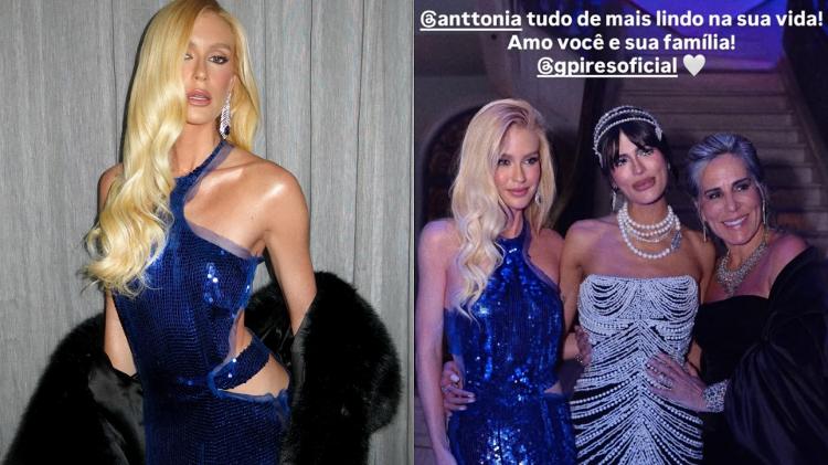 Marina Ruy Barbosa no aniversário de Anttónia, filha de Glória Pires Marina Ruy Barbosa no aniversário de Anttónia, filha de Glória Pires