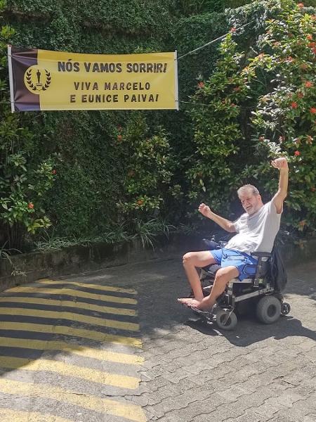 Marcelo Rubens Paiva ganha surpresa na volta para casa Marcelo Rubens Paiva ganha surpresa na volta para casa
