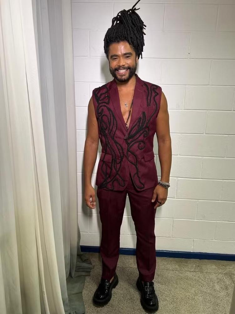BBB 25: Diogo Almeida com look para a final BBB 25: Diogo Almeida com look para a final