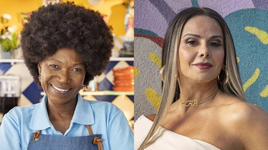 Neuza (Valdineia Soriano) e Rosana (Viviane Araújo) em 'Volta por Cima'