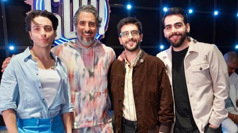 Trio de tenores Il Volo se apresentou no Caldeirão deste sábado - Reprodução/Instagram