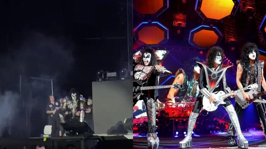 Banda Kiss se apresentou em Manaus (AM) - Reprodução/Instagram 