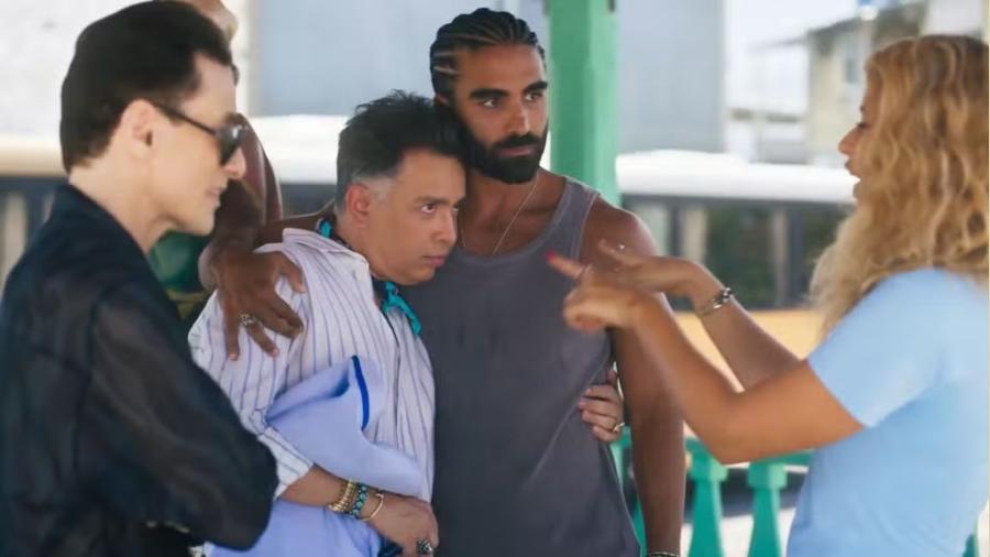 Gigi (Rodrigo Fagundes) e Jô (Vitor Sampaio) em 'Volta por Cima' Gigi (Rodrigo Fagundes) e Jô (Vitor Sampaio) em 'Volta por Cima'
