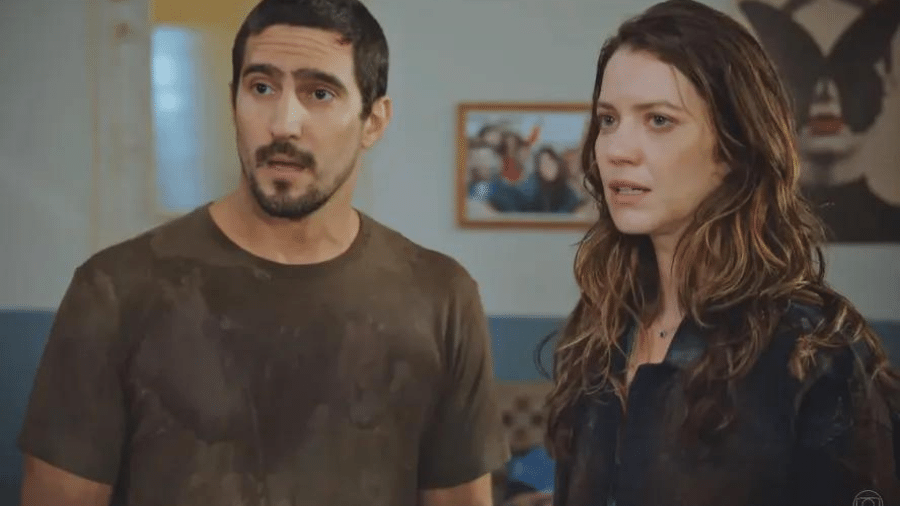 Tom (Renato Góes) e Vênus (Nathalia Dill) em 'Família é Tudo'