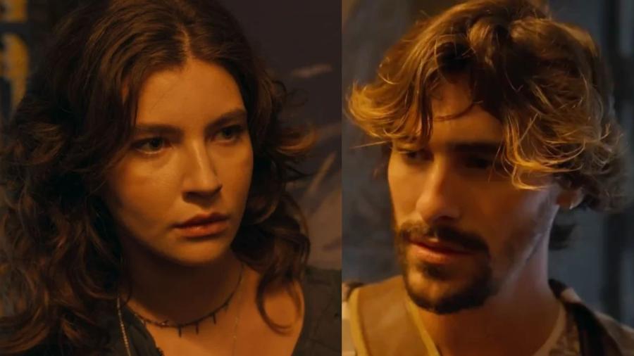 Michele (Alanis Guillen) e Cristiano (Bruno Montaleone) em "Mania de Você" - Reprodução/Globo