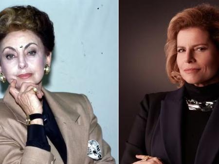 Beatriz Segall e Débora Bloch como Odete Roitman em "Vale Tudo" - Divulgação/Globo
