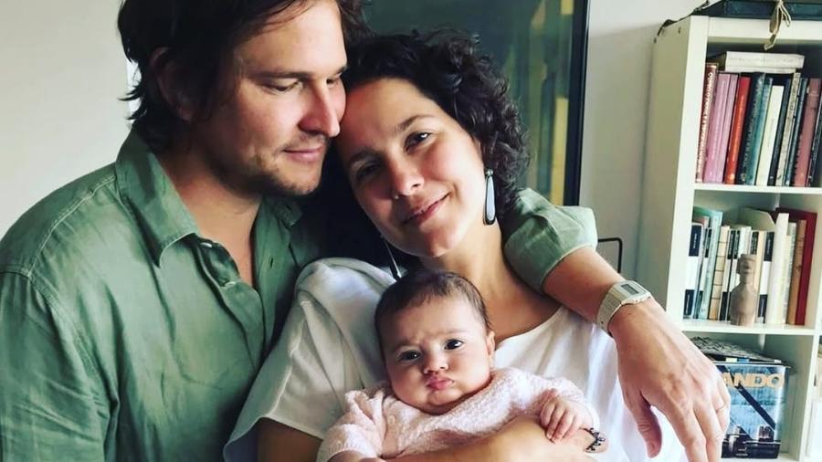 Cecilia Malan, Pierre-Antoine e Ol&iacute;mpia, &agrave; &eacute;poca com quatro meses de vida