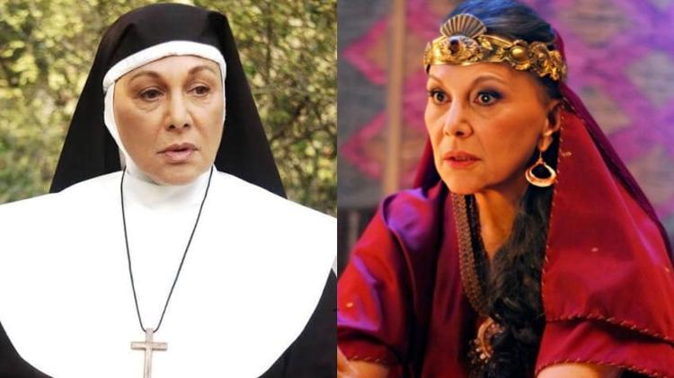 Marly Bueno em "Páginas da Vida" e em "Rei Davi" Marly Bueno em "Páginas da Vida" e em "Rei Davi"
